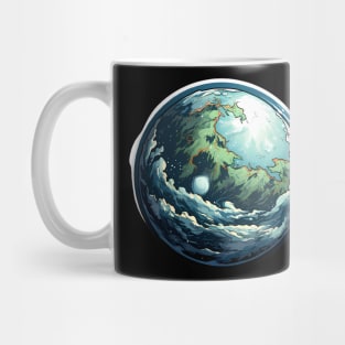 Fantasy Earth Globe Mug